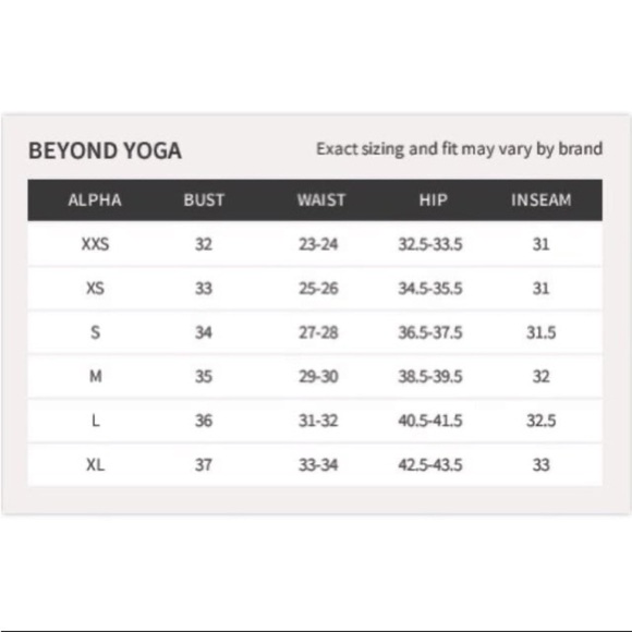 BEYOND YOGA Lux Dune High Waist Graphic Blue & White Leggings S Athleisure Gym - Picture 4 of 13